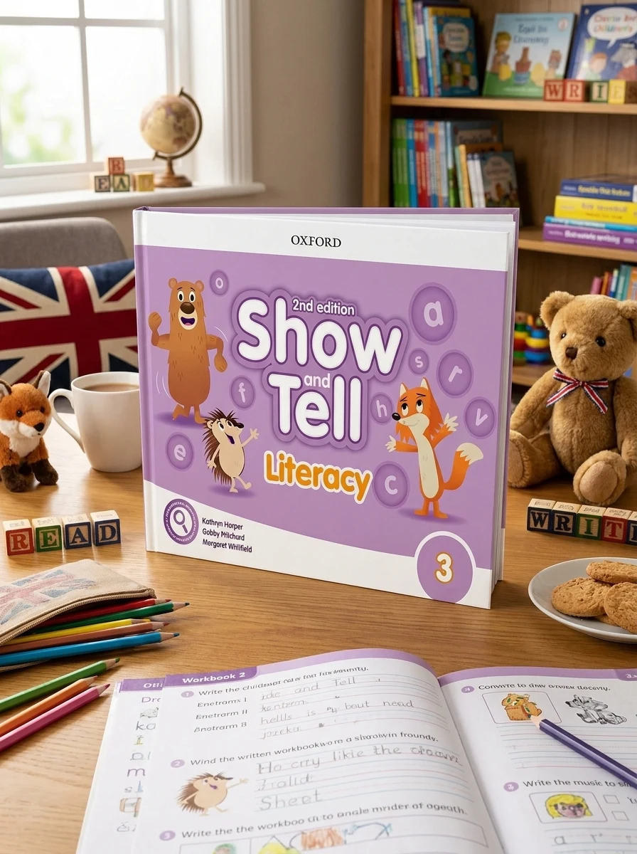 Show and Tell Second Edition 3 Literacy Book — Вивчення мов