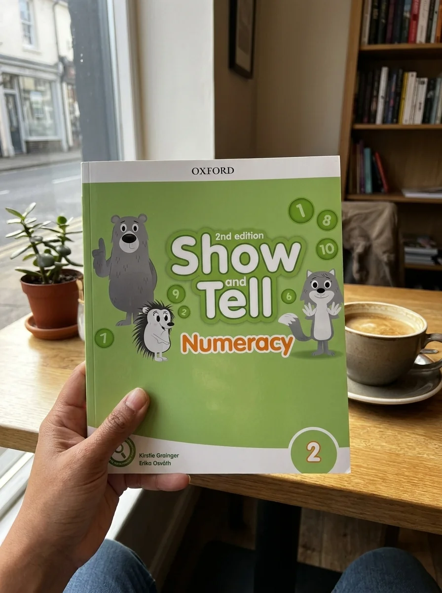 Show and Tell Second Edition Level 2 Numeracy Book — Еріка Осват, обкладинка