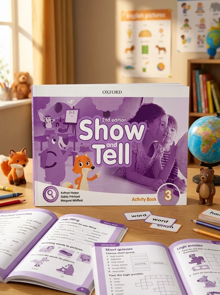 Show and Tell Second Edition Level 3 Activity Book — Вивчення мов