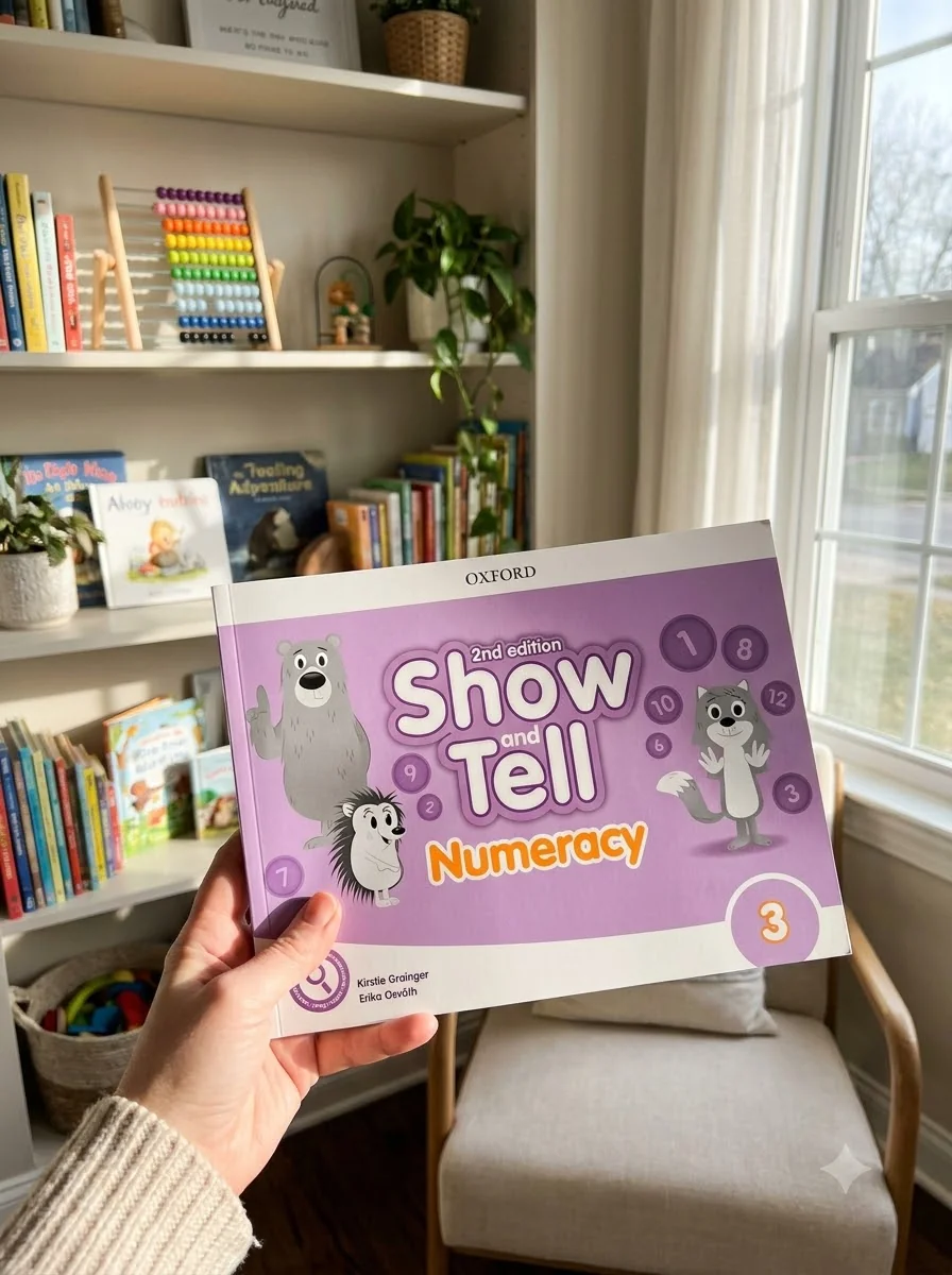 Show and Tell Second Edition Level 3 Numeracy Book — Еріка Осват, обкладинка