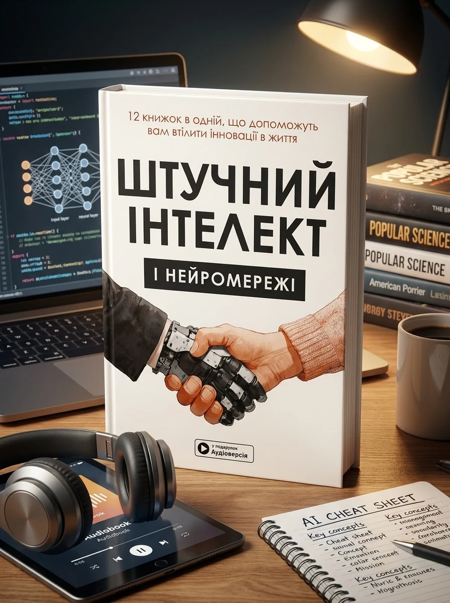 Штучний інтелект і нейромережі. Збірник самарі + аудіокнижка, — Наука та психологія