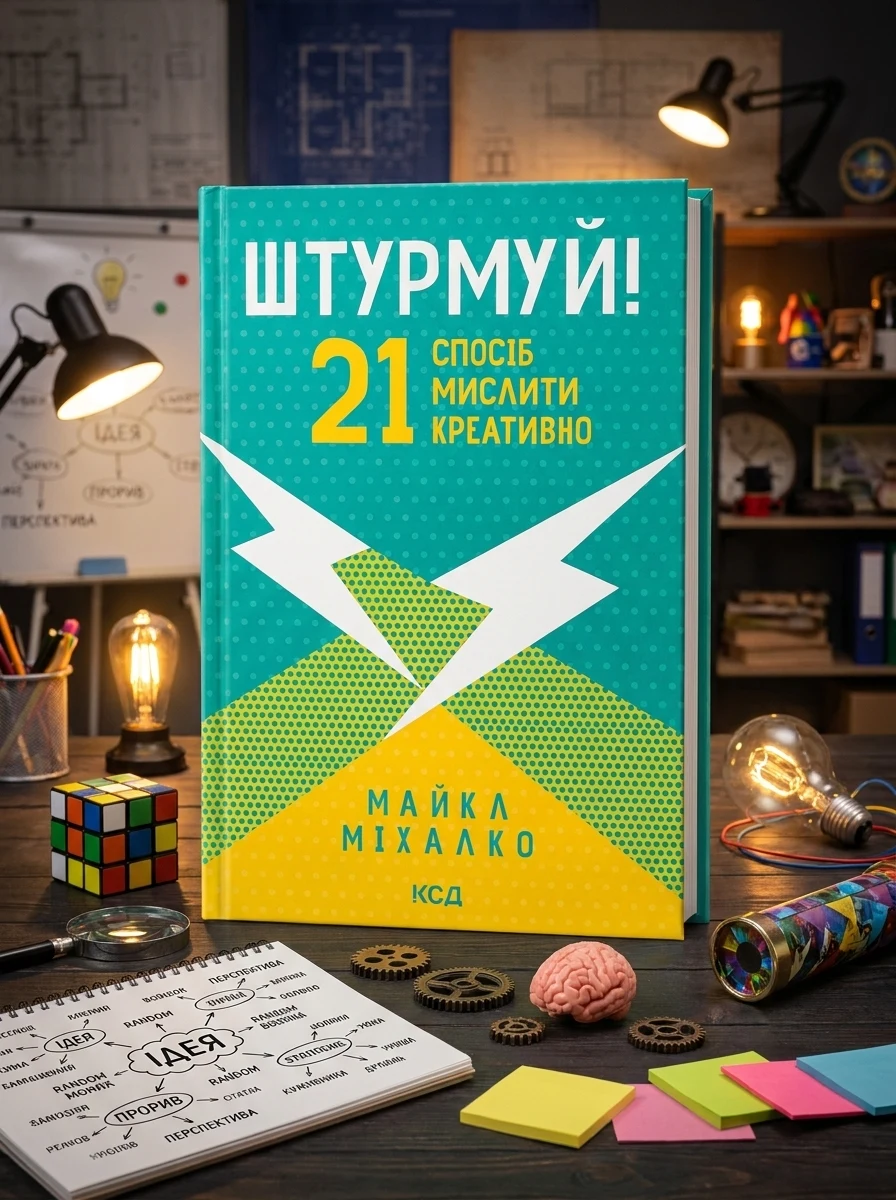 Штурмуй! 21 спосіб мислити креативно — Бізнес та саморозвиток