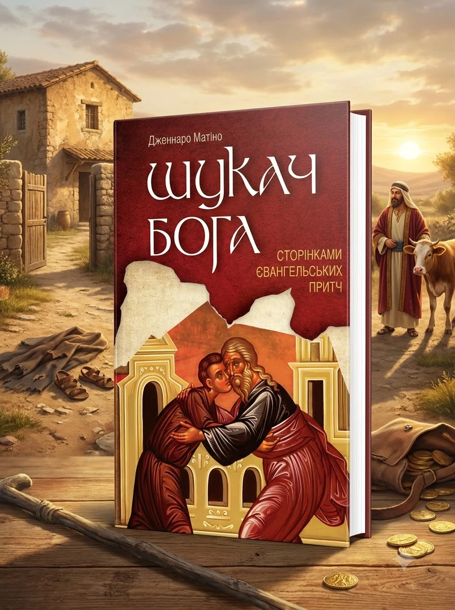 Шукач Бога. Сторінками Євангельських притч — Дженнаро Матіно, обкладинка