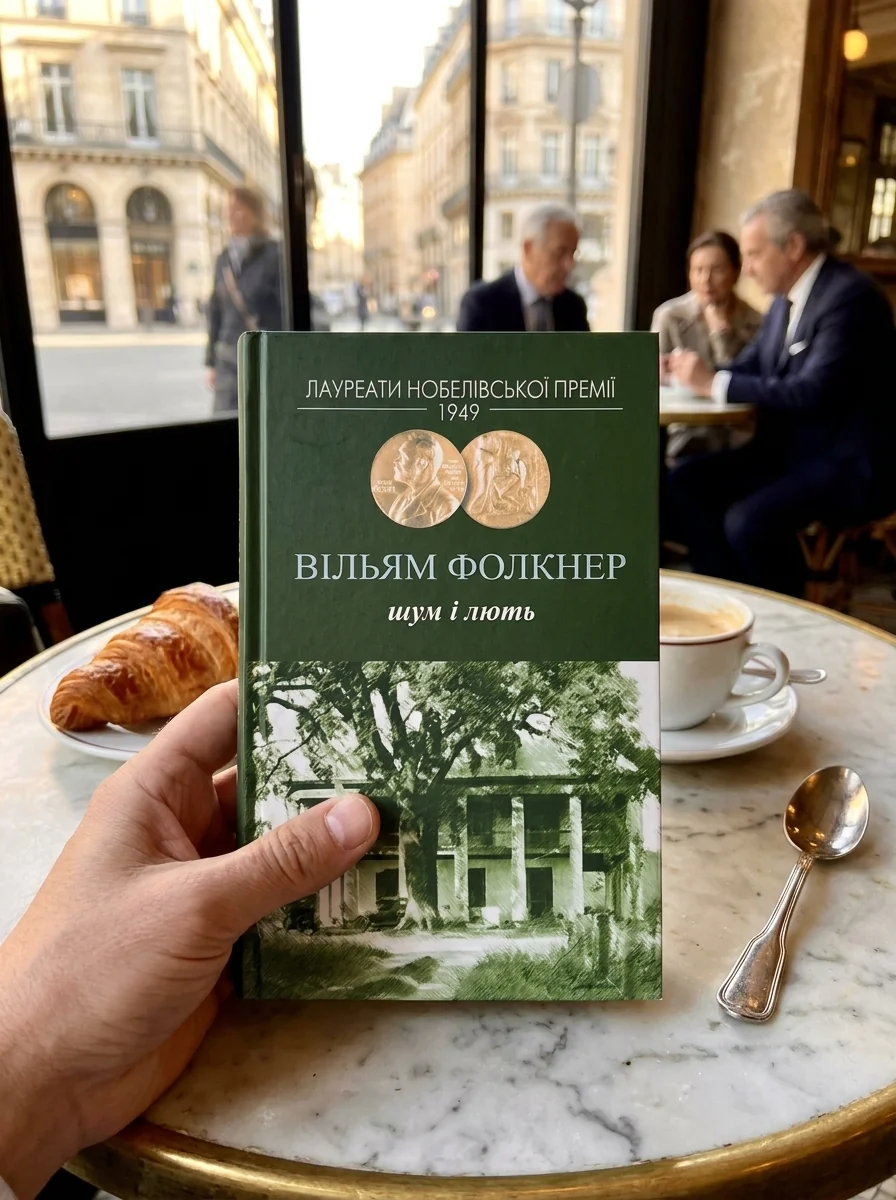 Шум і лють — Книги