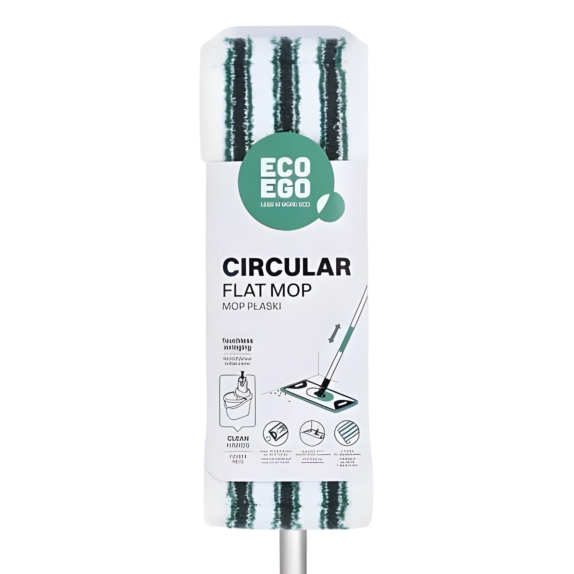 Швабра Eco Ego Circular плоска — Прибирання та інвентар