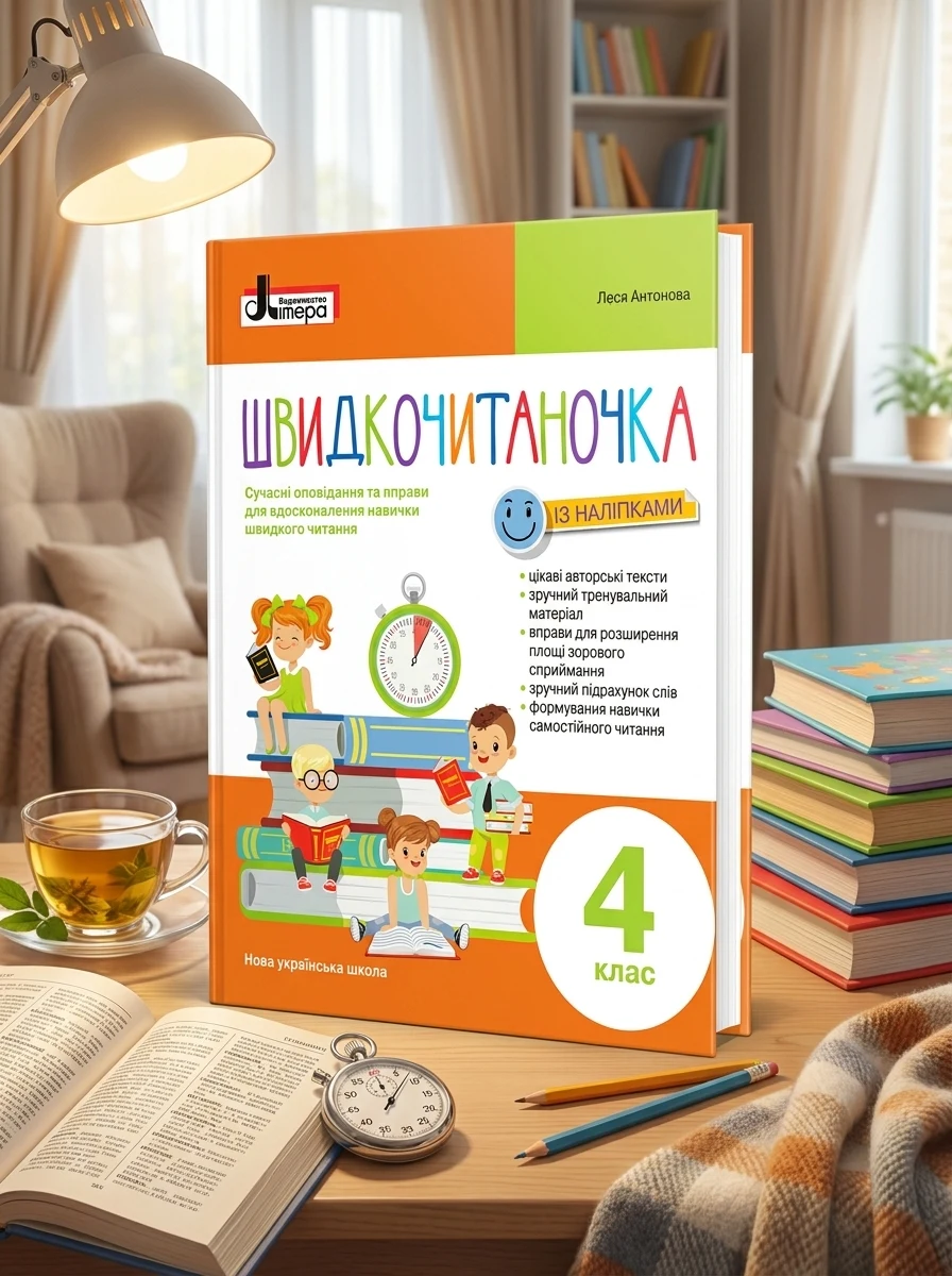 Швидкочитаночка 4 клас — Дитяча література