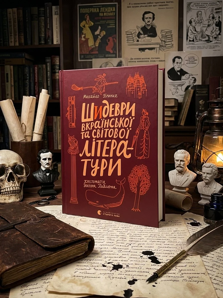 Шидеври вкраїнської та світової літератури — Михайло Бриних, обкладинка
