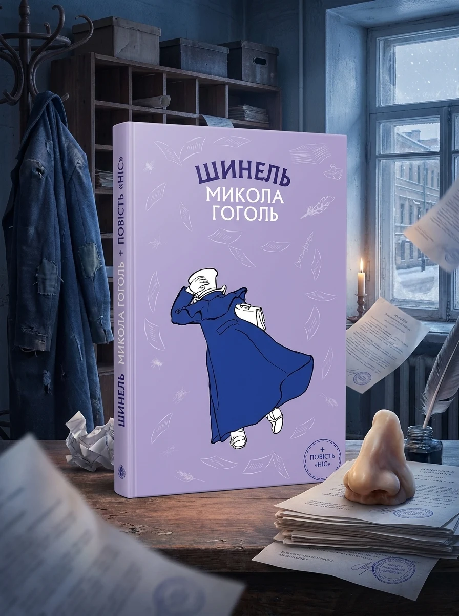Шинель. Ніс, Микола Гоголь, 9786175480113 — Художня література
