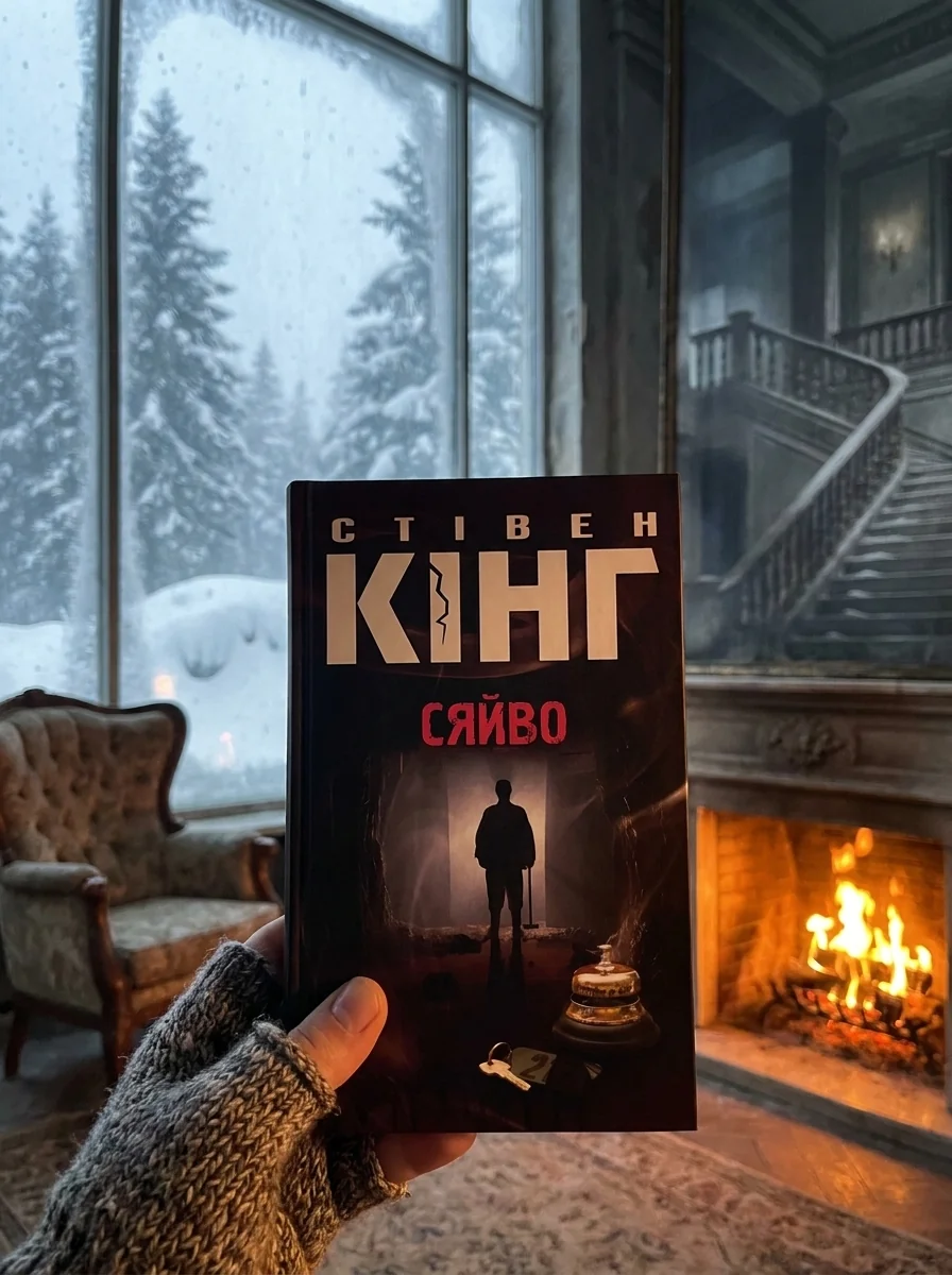 Сяйво — Стівен Кінг, обкладинка