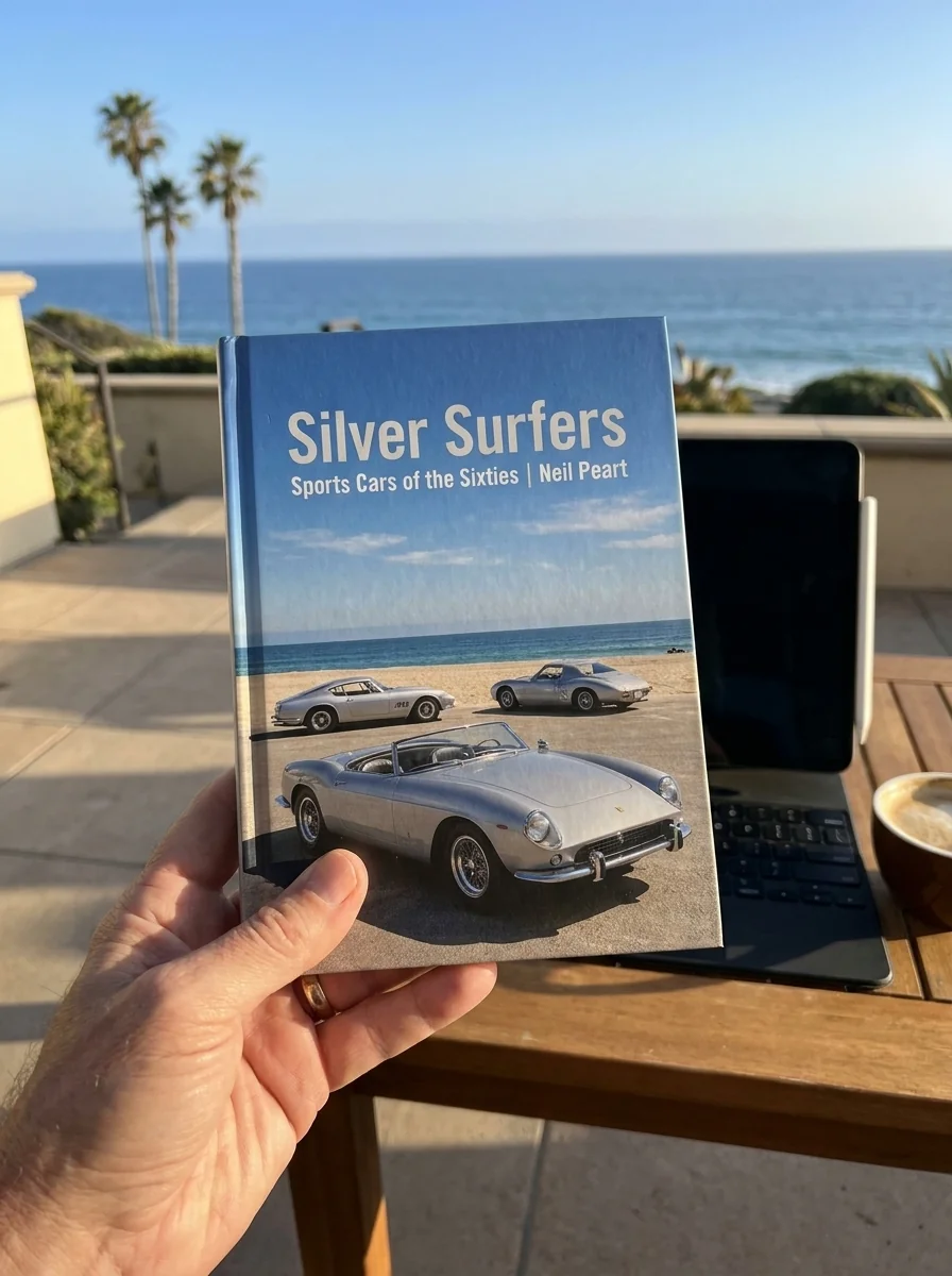 Silver Surfers — Neil Peart, обкладинка