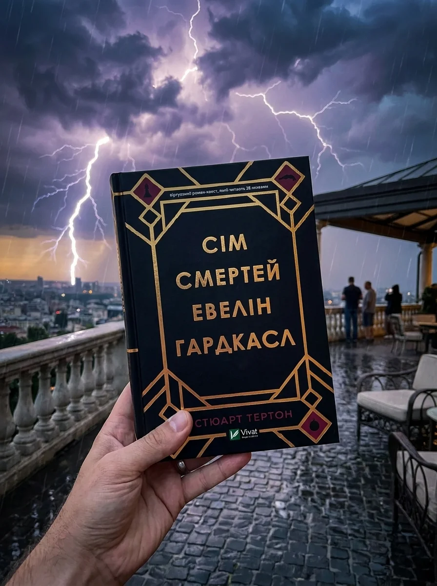 Сім смертей Евелін Гардкасл — Художня література