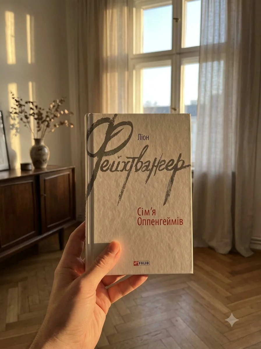 Сім'я Оппенгеймів — Ліон Фейхтвангер, обкладинка