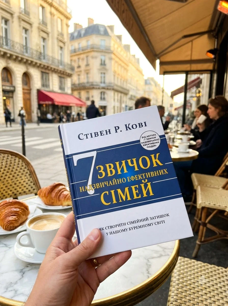 Сім звичок надзвичайно ефективних сімей. Як створити сімейний затишок у нашому буремному світі — Кові Стівен, обкладинка