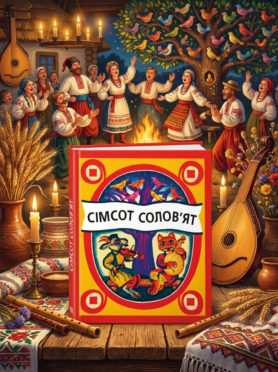 Сімсот солов'ят. Українські народні пісеньки та виграшки, — Поезія та драматургія