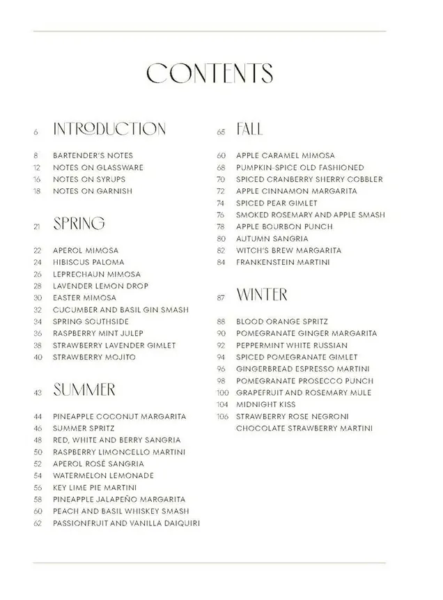 Sips of the Seasons. Fresh Cocktails for Every Holiday — Сара Гуальтьєрі, фото 3