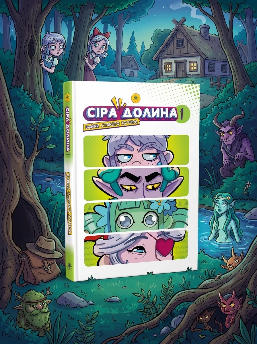 Сіра Долина. Байки старого хутора(лімітована).Книга 1 — Комікси