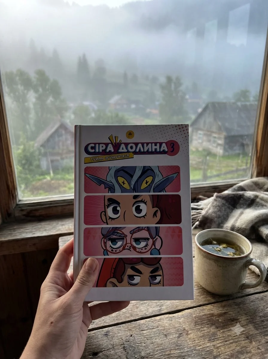 Сіра Долина. Туман згущується. Книга 3(лімітована) — Хараб Ірина, обкладинка