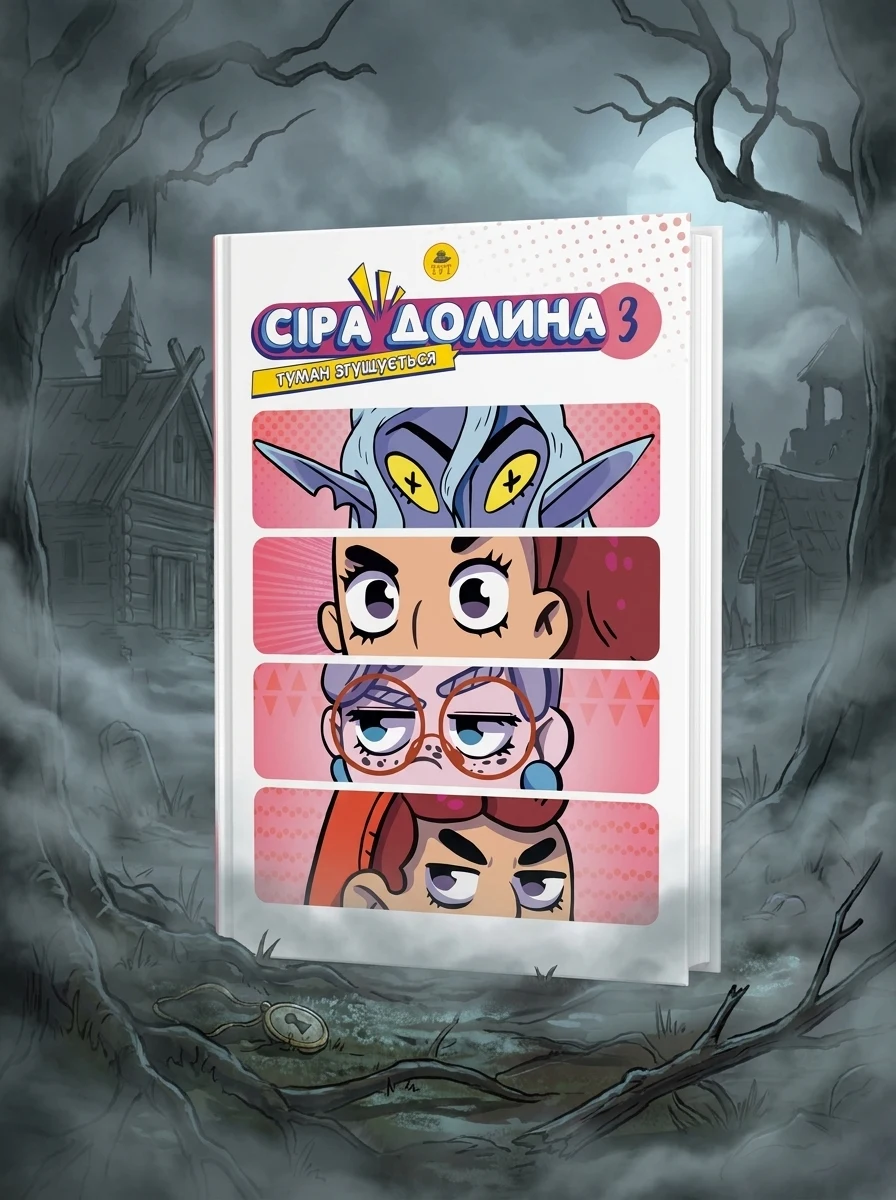 Сіра Долина. Туман згущується. Книга 3(лімітована) — Комікси