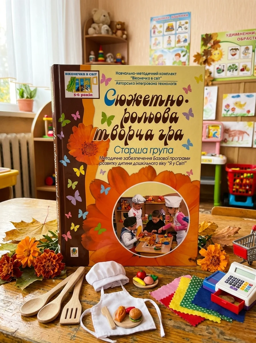 Сюжетно-рольова творча гра. Старша група — Дитяча література