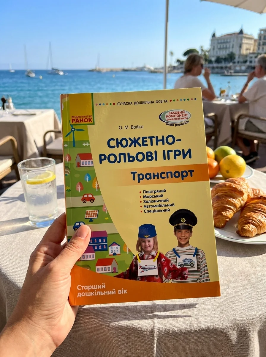 Сюжетно-рольові ігри. Транспорт. Методичний матеріал. Старший дошкільний вік — Наука та психологія