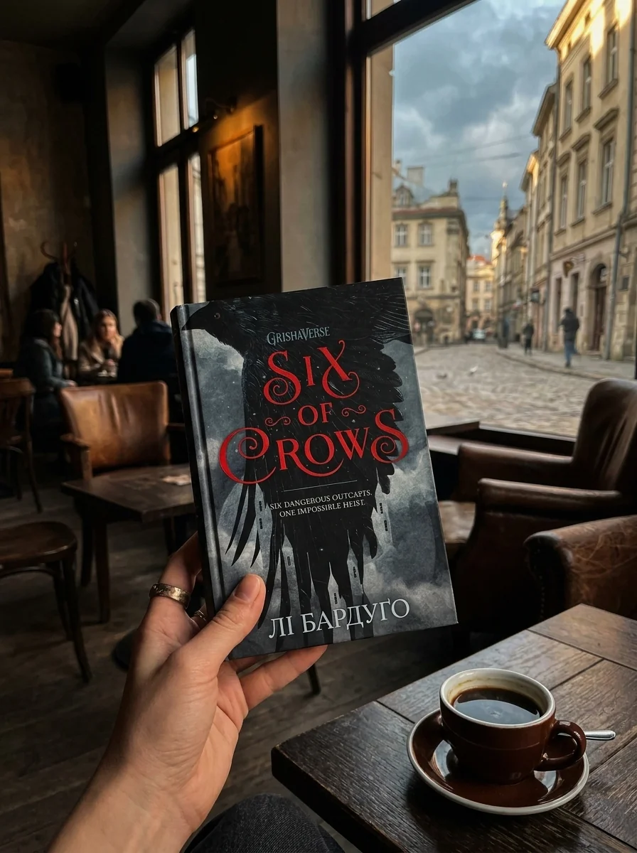 Six of Crows — Лі Бардуґо, обкладинка