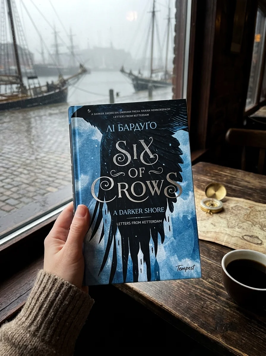 Six of Crows: A Darker Shore: Letters from Ketterdam — Лі Бардуґо, обкладинка