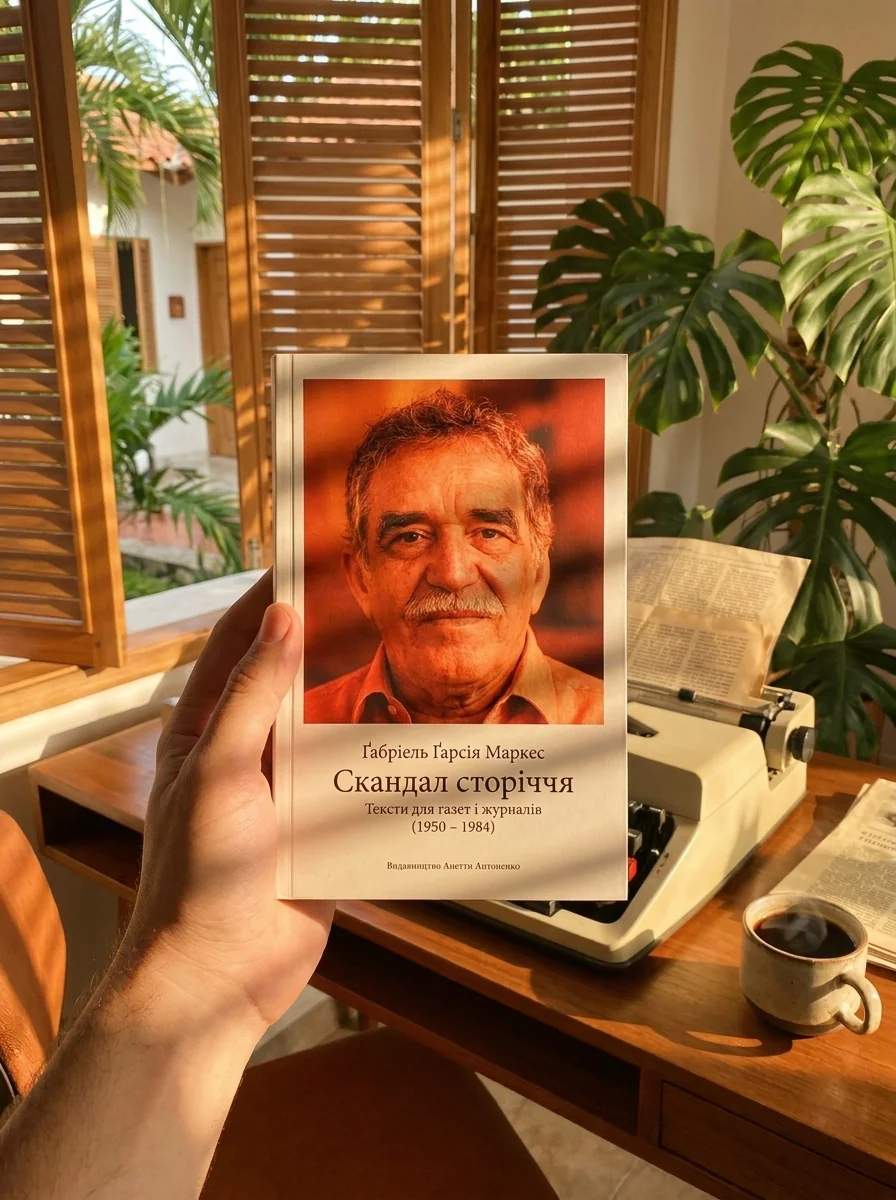 Скандал сторіччя. Тексти для газет і журналів (1950 – 1984) — Ґабріель Ґарсія Маркес, обкладинка