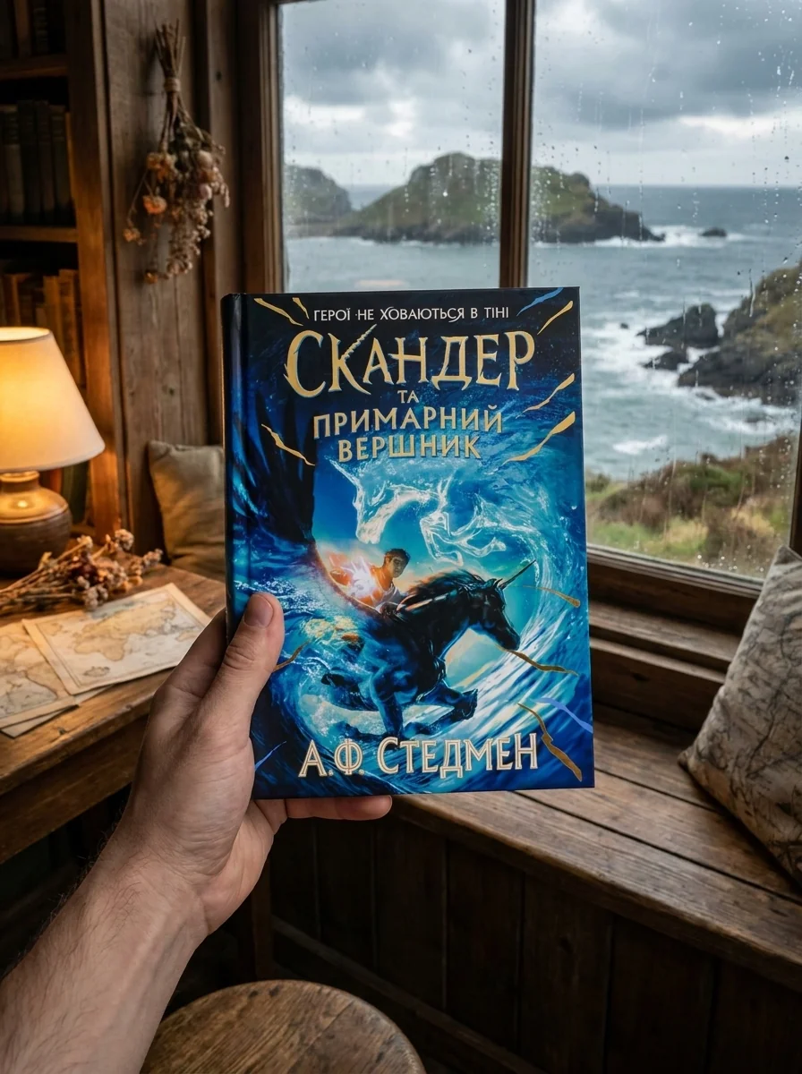 Скандер та одноріг : Скандер та примарний вершник — Дитяча література