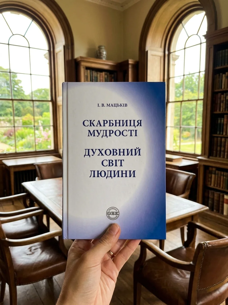 Скарбниця мудрості. Духовний світ людини — Іван Мацьків, обкладинка