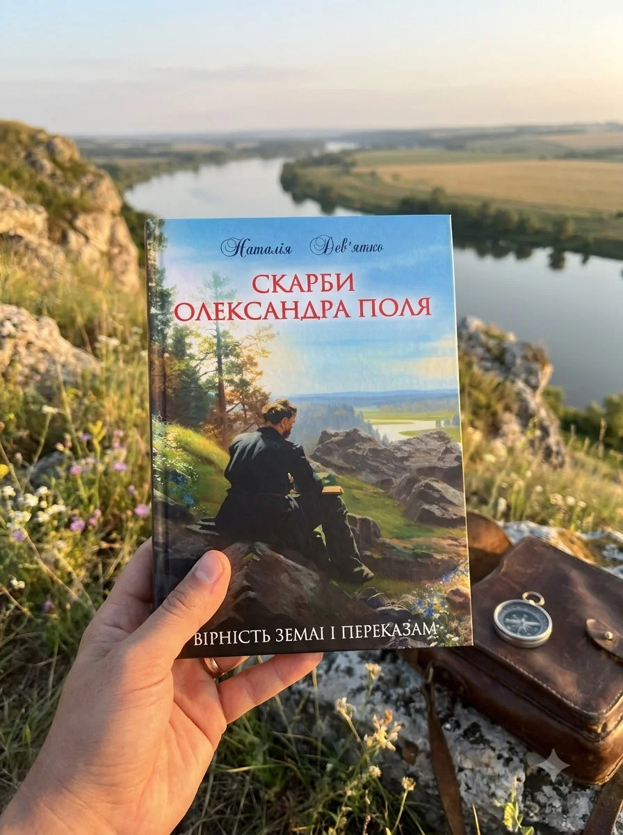 Скарби Олександра Поля — Наталія Дев'ятко, обкладинка