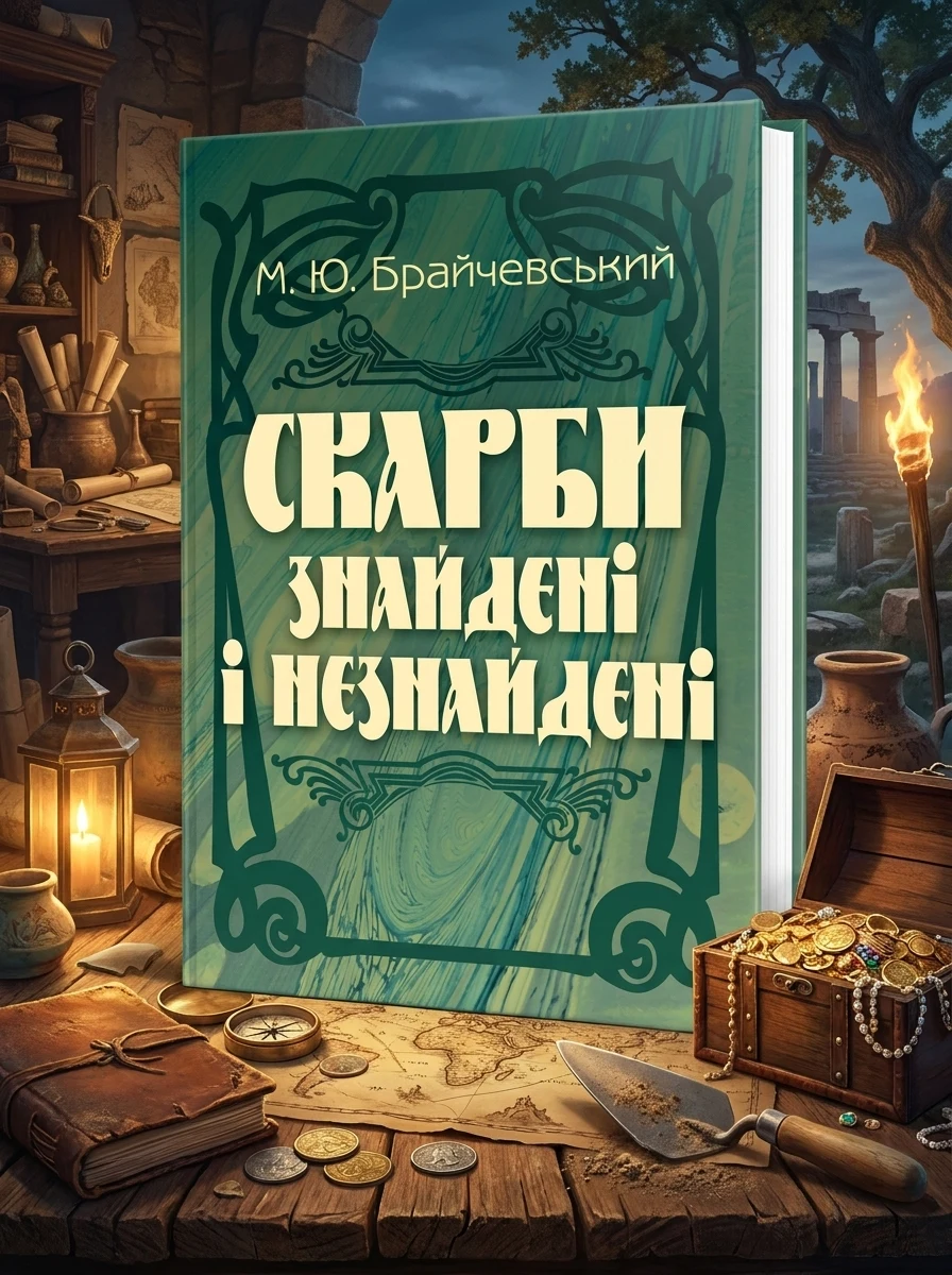 Скарби знайдені і незнайдені — Брайчевський М.Ю., обкладинка