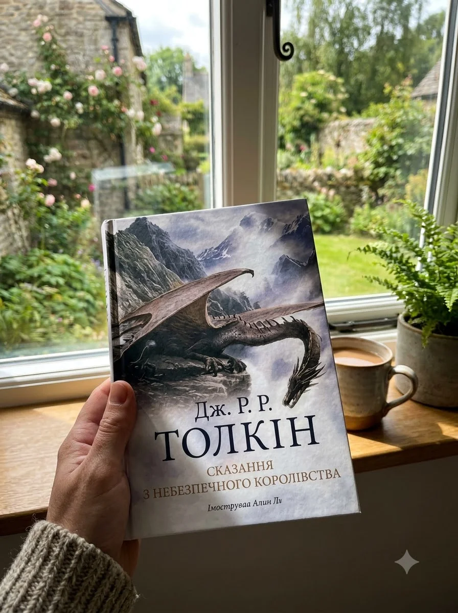 Сказання з небезпечного королівства — Джон Р. Р. Толкін, обкладинка