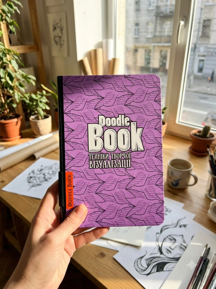SketchBook DoodleBook. Техніки творчої візуалізації, обкладинка