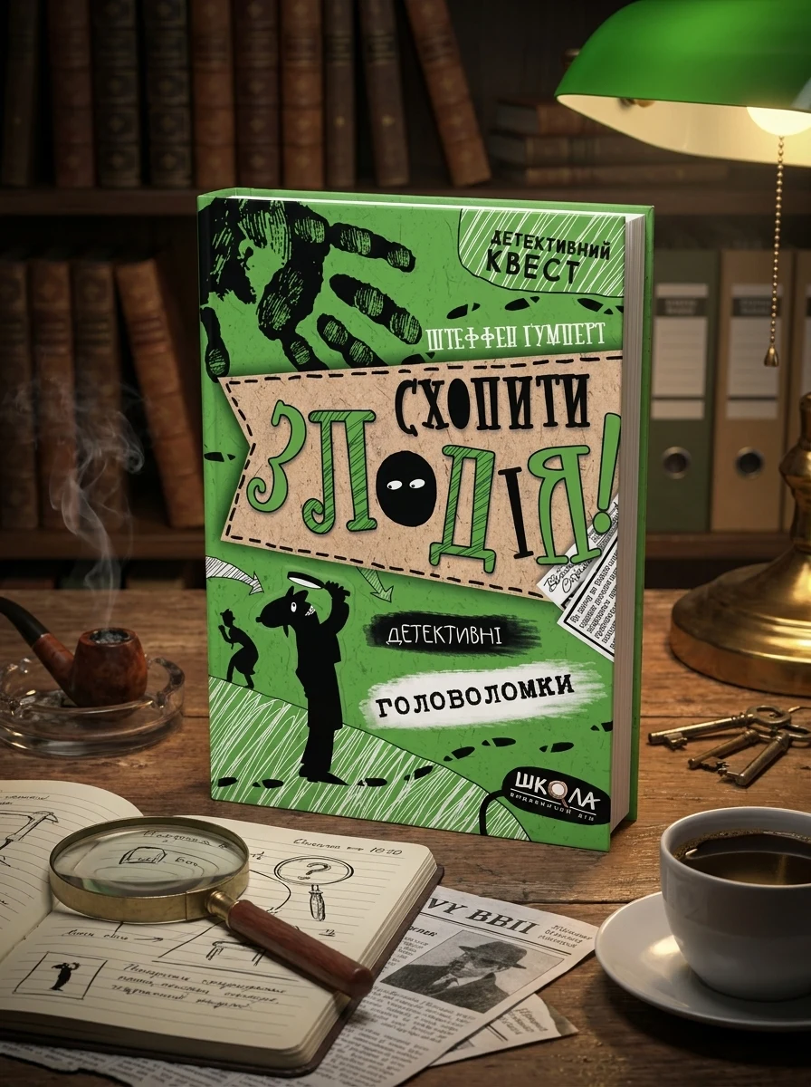 Схопити злодія. Детективні головоломки — Дитяча література