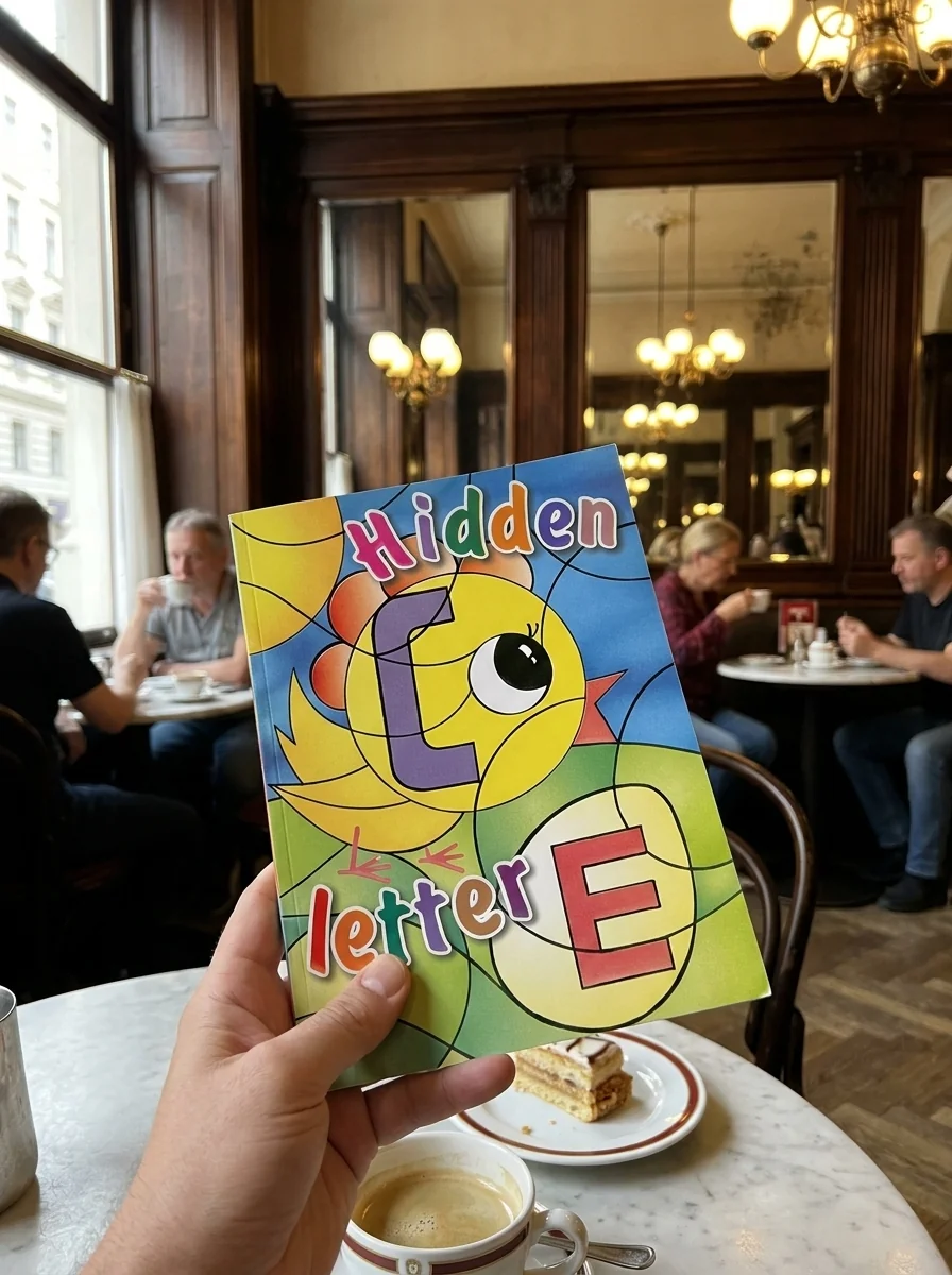 Сховалась буква. Hidden Letter. Розмальовка для дітей дошкільного віку — фото 2