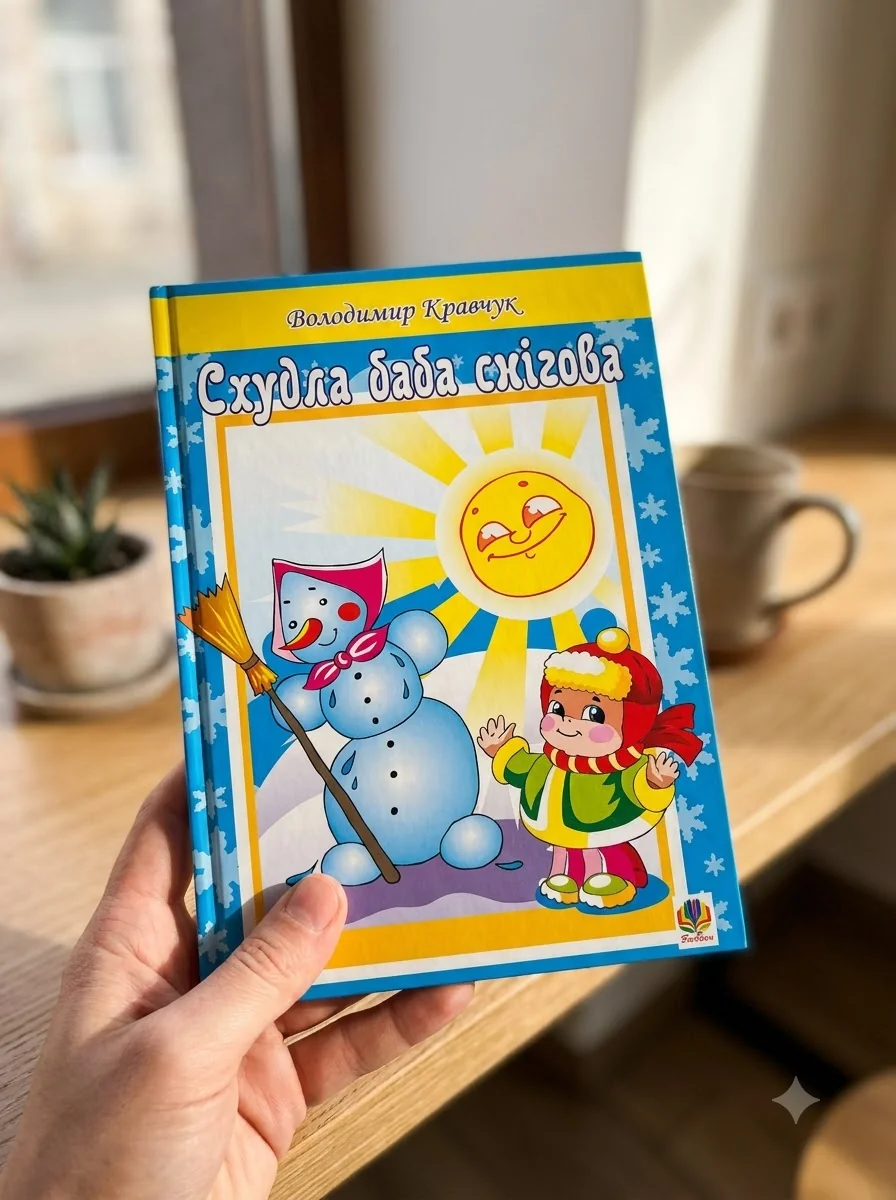 Схудла баба снігова — Художня література