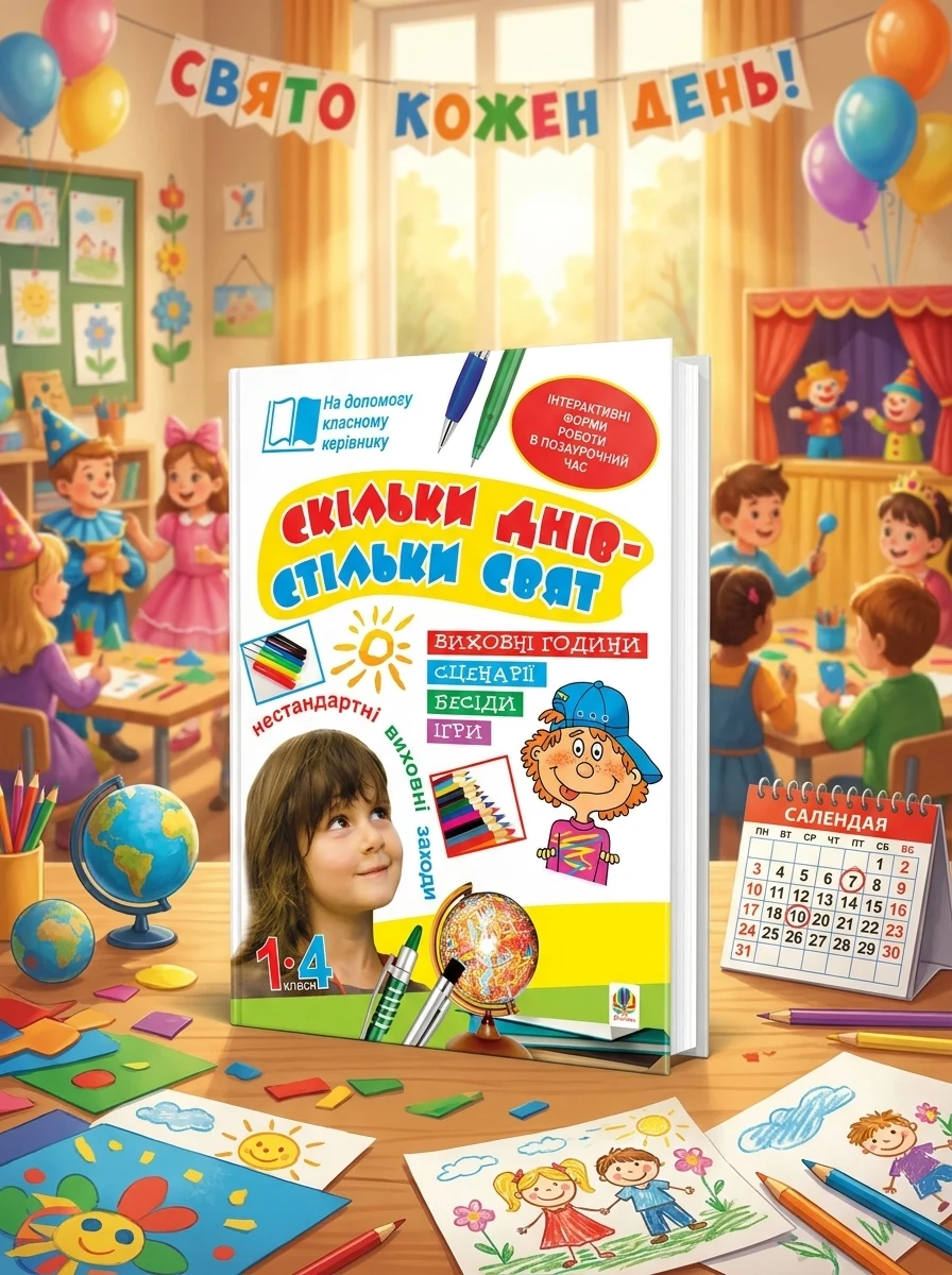 Скільки днів - стільки свят. Нестандартні виховні заходи. 1-4 класи — Дитяча література