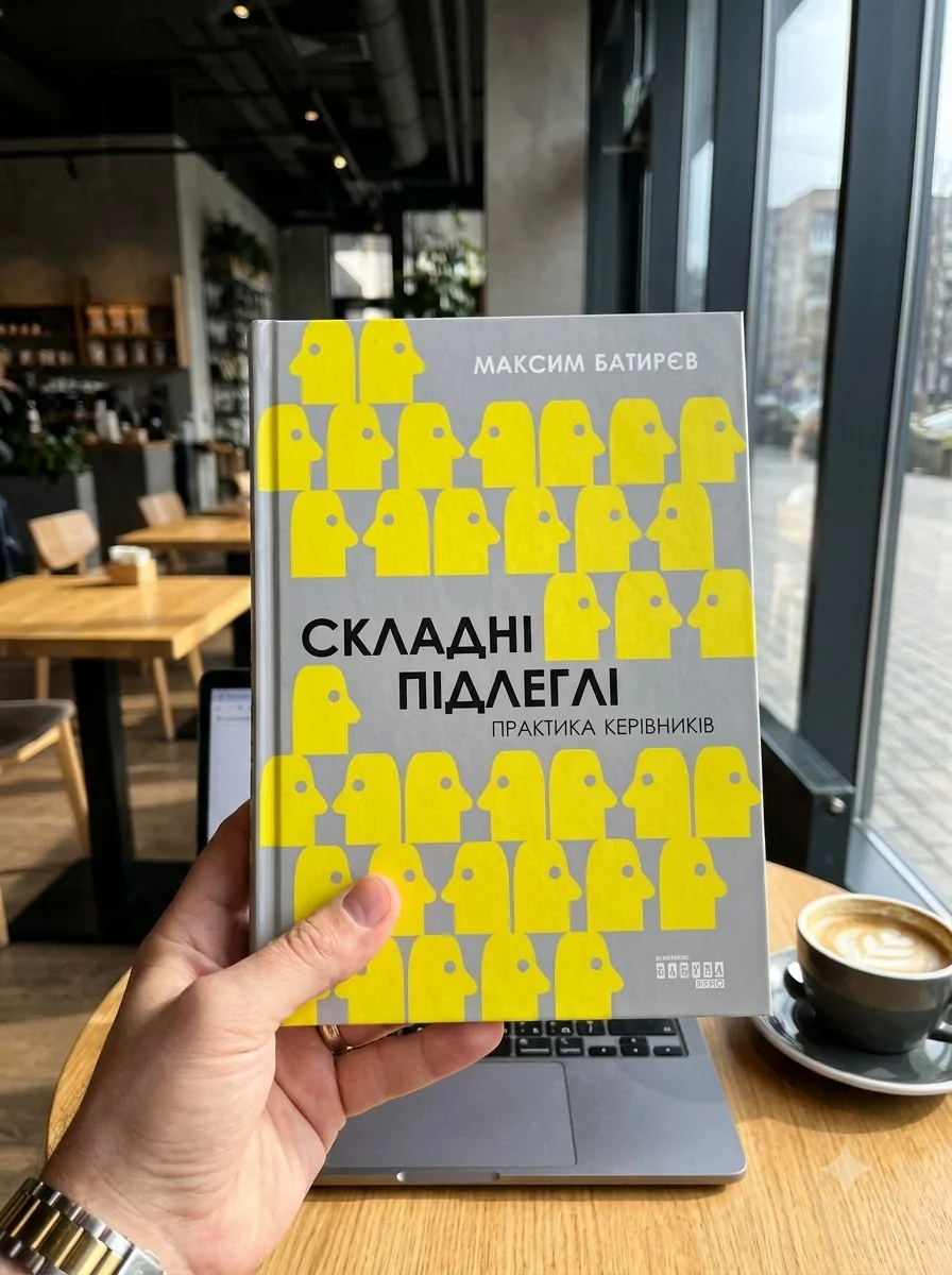 Складні підлеглі. Практика керівників — Батирєв Максим, обкладинка