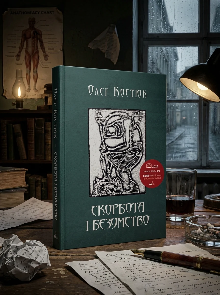 Скорбота і безумство — Художня література