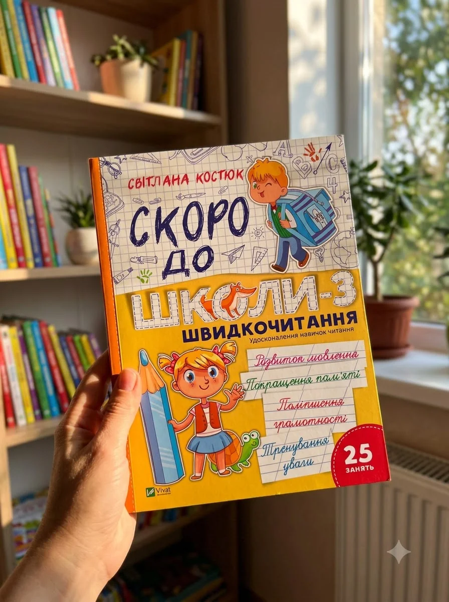 Скоро до школи-3. Швидкочитання — Підготовка до школи