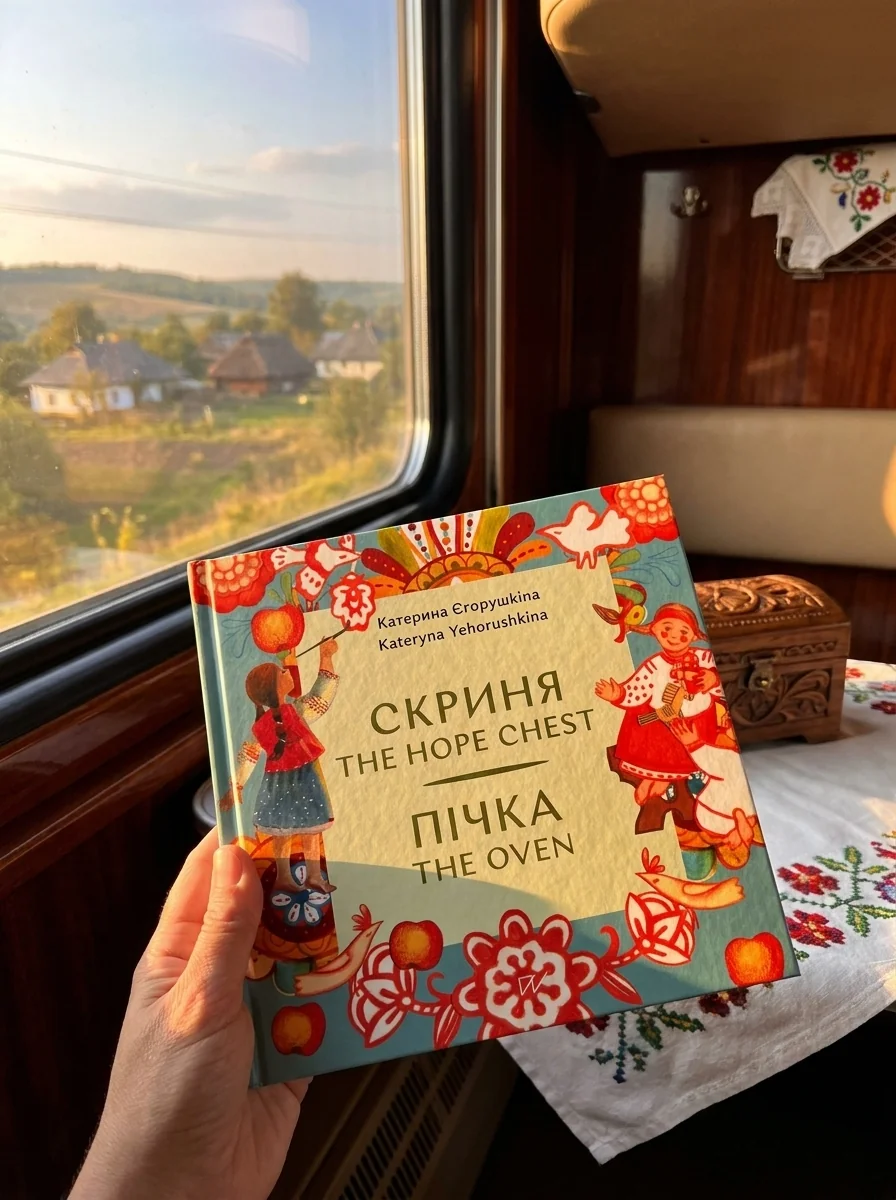 Скриня. The Hope Chest / Пічка. The Oven — Катерина Єгорушкіна, обкладинка