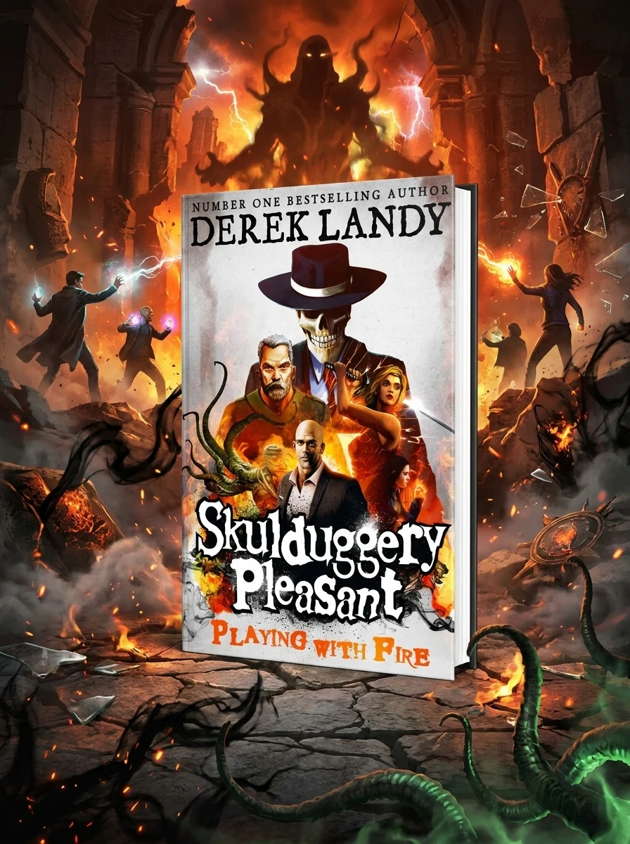 Skulduggery Pleasant. Playing with Fire. Book 2
