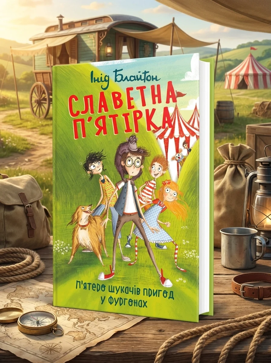 Славетна п'ятірка. Книга 5. П'ятеро шукачів пригод у фургонах