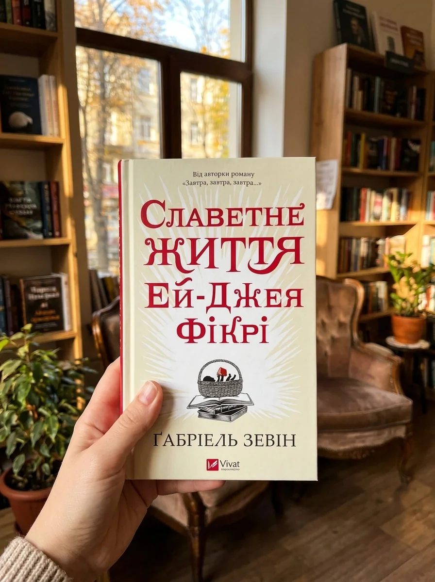 Славетне Життя Ей-Джея Фікрі Ґабріель Зевін 1007 — Художня література