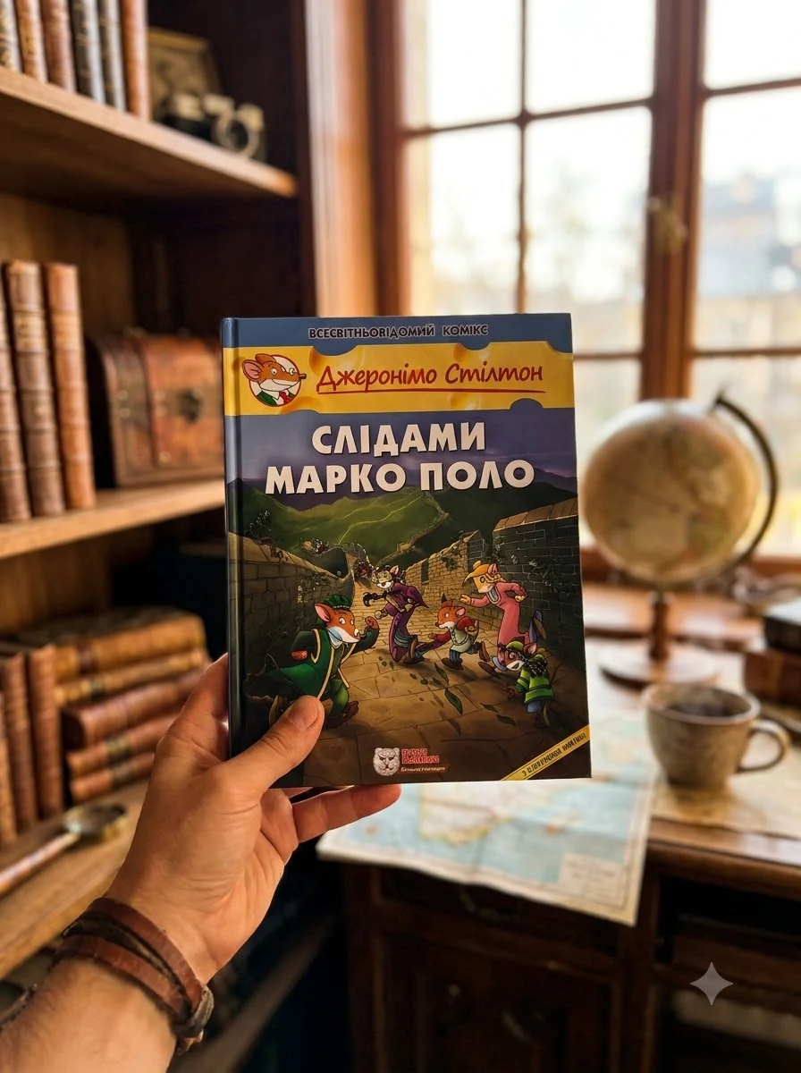 Слідами Марко Поло — Дитячі комікси