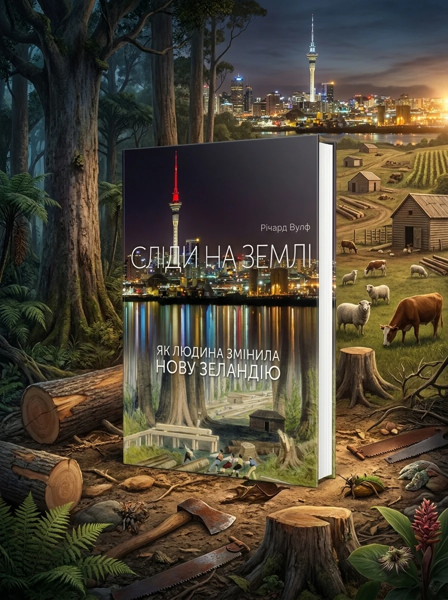 Сліди на землі. Як людина змінила Нову Зеландію — Історія та публіцистика