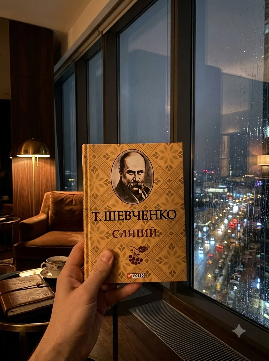 Слiпий — Тарас Шевченко, обкладинка