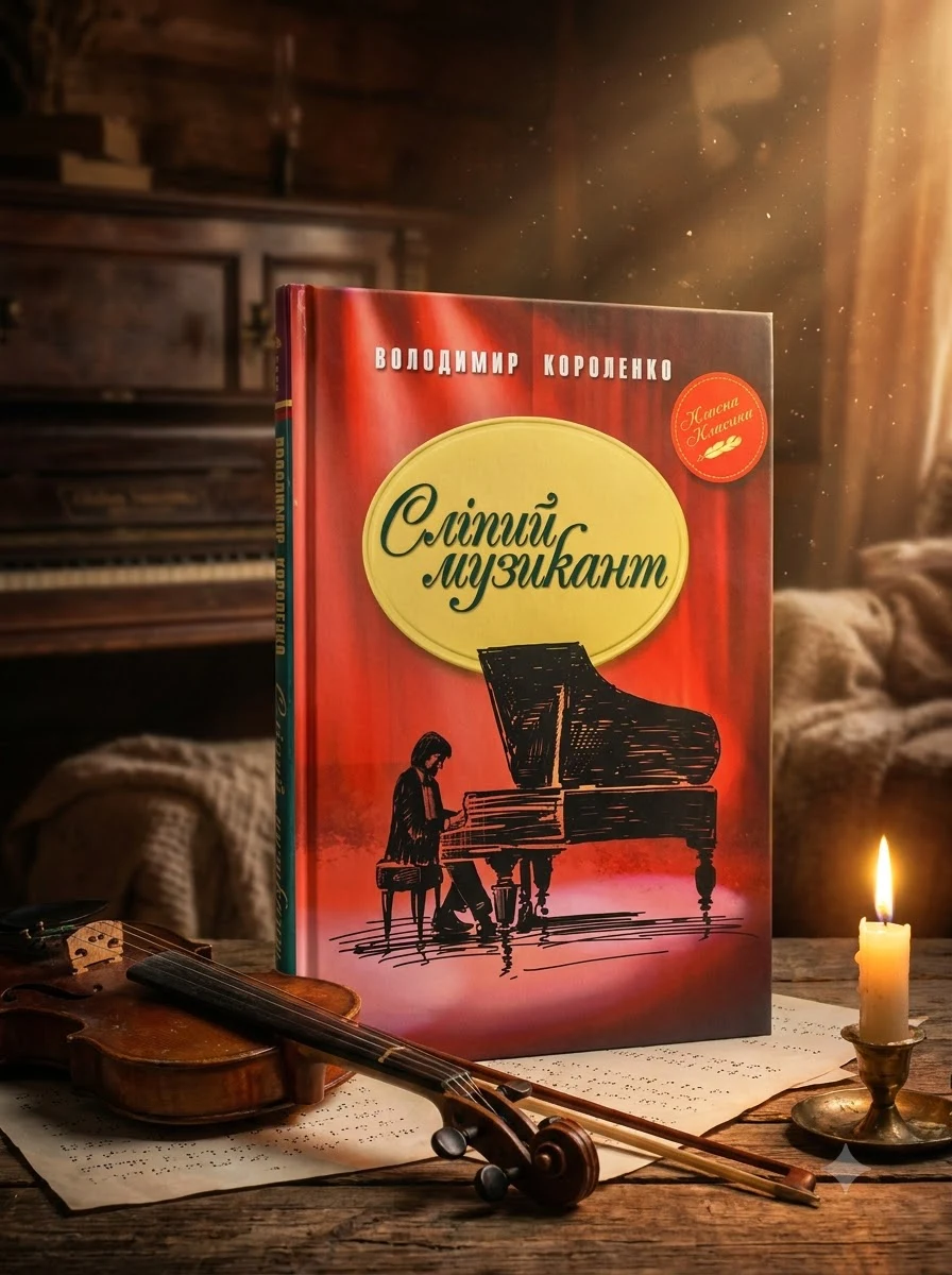 Сліпий музикант (Класна класика) — Дитячі книги