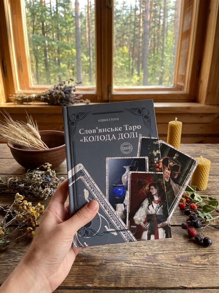Слов'янське Таро "Колода Долі" та комплект карт до книги — Книги