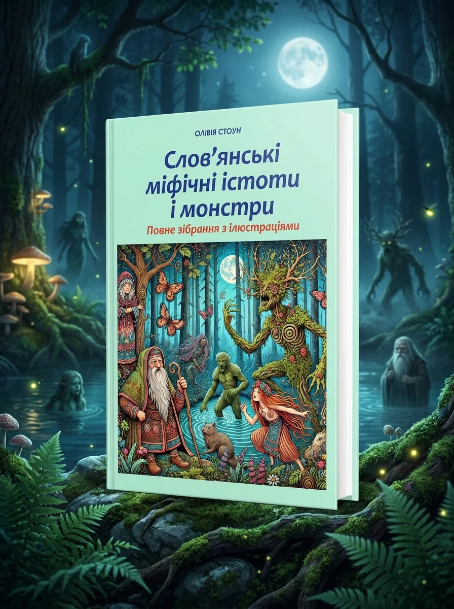 Слов'янські міфічні істоти i монстри. Повне зібрання з ілюстраціями — Елісон Вудс, фото 2